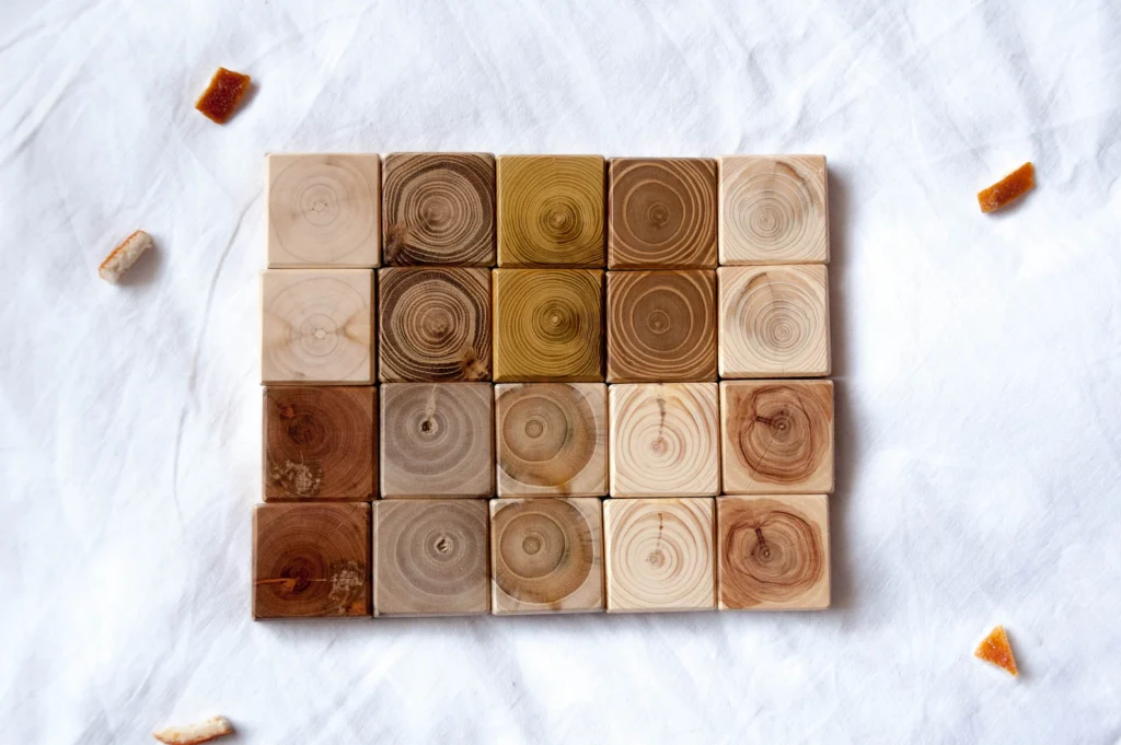 Wood Grain Memory Game Review: A Matching Game Made from Tree Rings
