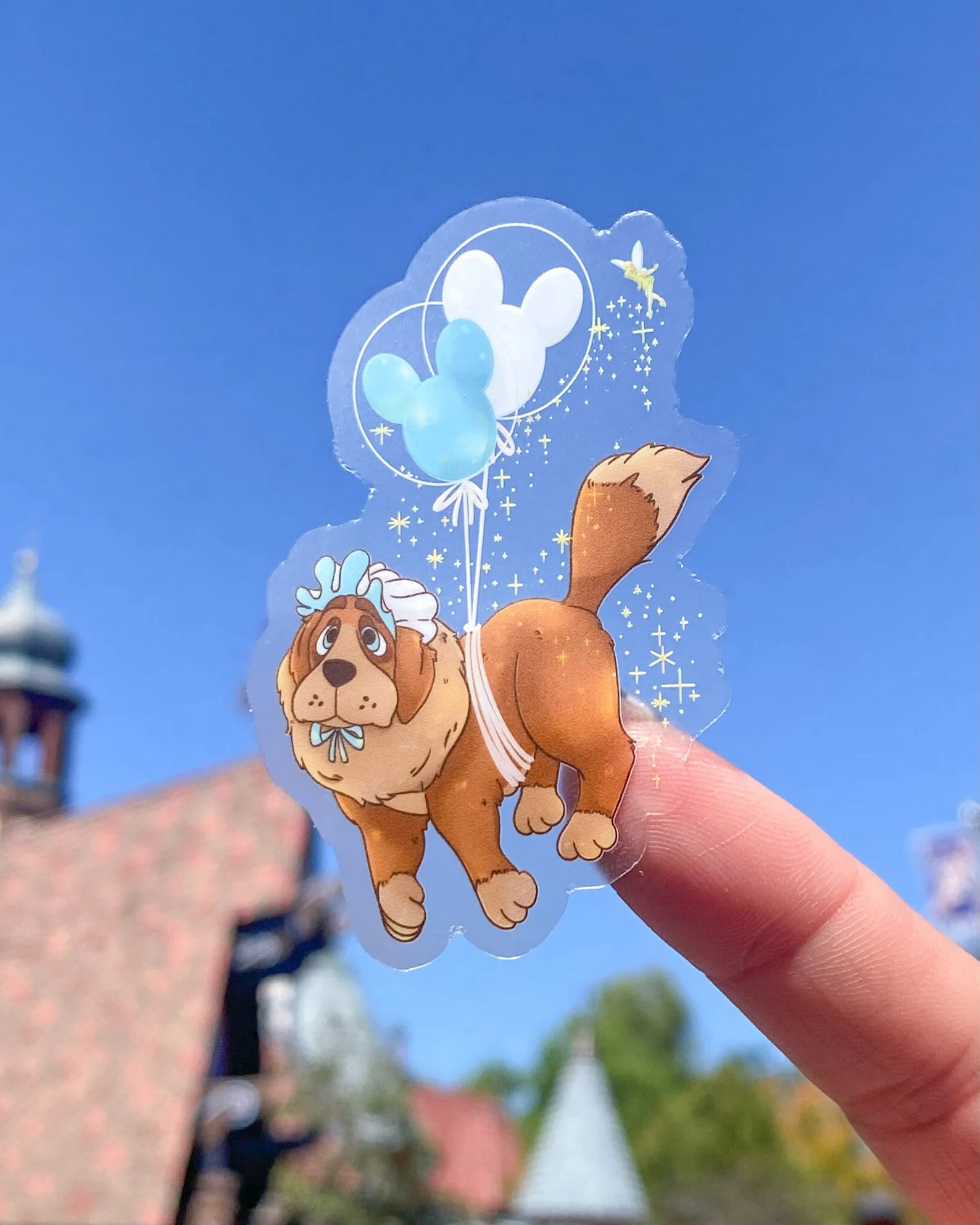Nana with Tink Mickey Balloon Sticker Review: A Subtle Disney Detail for Everyday Carry